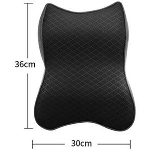 Auto Seat Hoofdsteun Pad Geheugen Katoen Foam Kussen Hoofd Neksteun/Reizen Ondersteuning Ademend Mesh Stof + Memory Foam