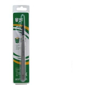 BST-2A Keramische Pincet Platte Tips Rvs Handvat Soldeerbout Voor Elektronica Craft Hobby Hand Tool Telefoon Reparatie
