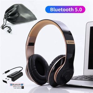 Opvouwbaar Bluetooth Hoofdtelefoon Met Microfoon Noise Annuleren Oortelefoon Met Opbergtas En Voor Tv Pc Draadloze Transmit Telefoon Muziek Helm