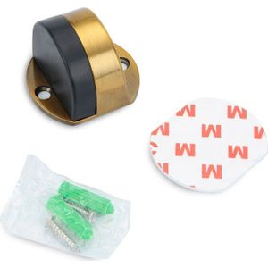 Kak Rvs Deurstopper Non-Punch Sticker Water-Proof Deur Holder Verborgen Rubber Deur Stop Meubels Deur hardware