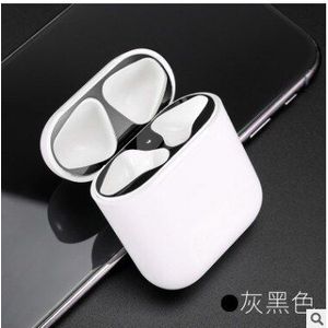 50 stuks Metalen Dust Guard sticker voor Apple AirPods Case Cover Dust-proof Beschermende Sticker Skin Protector Air Pods accessoires