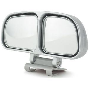 Yasokro Auto Achteruitkijkspiegel 360 Graden Verstelbare Auto Dodehoekspiegel Automotive Groothoek Bolle Spiegel Dual Spiegel