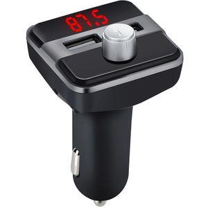 Draadloze Bluetooth Auto MP3 Speler Fm-zender Radio Lcd 2 Usb Handen Call Gratis Fm-zender Автомагнитола Auto Accessoires