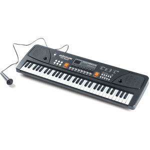 61 Toetsen Digitale Muziek Elektronische Keyboard Piano Multifunctionele Elektrische Piano Voor Student Met Microfoon Muziekinstrument