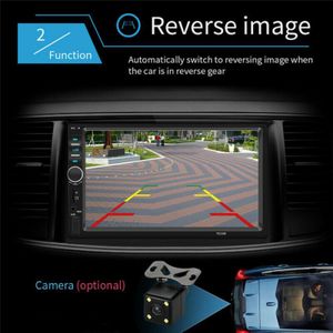 7 inch 7018B DIN Auto MP5 MP3 Speler Bluetooth Touch USB FM Stereo Radio