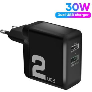 Rock Digitale Display Quick Charge 4.0 3.0 Usb Charger QC3.0 Charger Voor Iphone 11 Pro Samsung Xiaomi Type C Pd muur Fast Charger