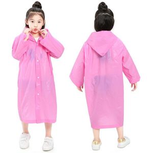 Non Wegwerp Eva Kinderen Grote Kinderen Doorschijnende Regenjas En Leerlingen &#39;Outdoor Een Stuk Poncho