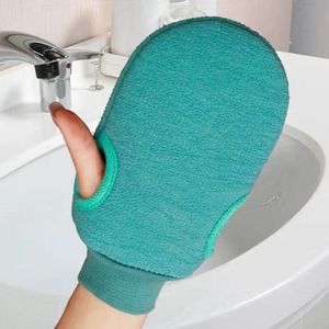 Bad Voor Peeling Exfoliërende Mitt Handschoenen Voor Douche Body Borstel Handdoek Wassen Hydraterende Spa Schuim Lichaam Massage Spons