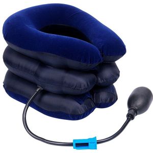Opblaasbare Nek Brace Massager Cervicale Kussen Apparaat Air Tractie Therapie