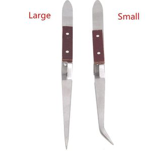 Rvs Cross Locking Lock Pincet Zelfsluitende Sieraden Solderen Craft Repair Hand Tool Corrosiebestendig