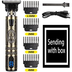 T9 Usb Elektrische Haar Snijmachine Oplaadbare Tondeuse Man Scheerapparaat Trimmer Voor Mannen Kapper Professionele Baard Trimmer