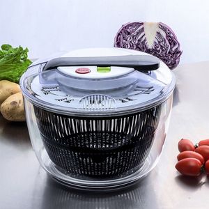 Multifunctionele Handleiding Salade Wasmachine Spinner Afdruiprek Sla Veg Kruiden Groente Voedsel Drogen Huishoudelijke Afdruiprek Fruit Dehydrator