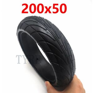 8 Inch 200X50 Effen Explosieveilige Band Voor Xiaomi Ninebot Segway ES1 ES2 ES4 Elektrische Scooter 8 ""X 2"" Tubeless Tyre Wheel Onderdelen