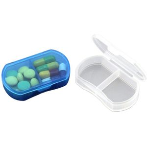 Draagbare 7 Dagen Wekelijkse Pil Organisator Tablet Pil Opbergdoos Plastic Geneeskunde Doos Splitters Gezondheidszorg Tool
