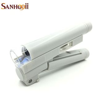 Pocket Microscoop Met Led Light Sieraden Juwelier Loupe Mini Handy 100X Vergrootglas