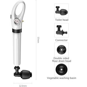 Riool Bagger - Handmatige Pneumatische Verstopte Remover - Drain Blaster - Hoge Druk