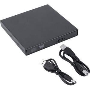 Usb 2.0 Externe Dvd Combo CD-RW Brander Cd +-Rw Dvd Rom Zwart