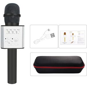Professionele Bluetooth Draadloze Microfoon Karaoke Microfoon Bluetooth Speaker Met Lights Handheld Zingen Mic Speler Ktv