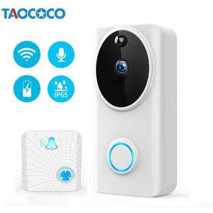 1080P 2.0MP Waterdicht Deurbel Camera Wifi Video Intercom Video Deurtelefoon Draadloze Ip Camera Alarm Infrarood Beveiligingscamera 'S