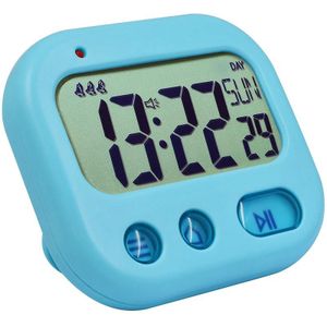 Keuken Timer Countdown Reizen Snooze multi-functionele mini Klok Trillingen kids luid Wekker Digitale Full Vision LCD