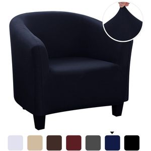 Junejour | Protector Wasbare Meubels Hoes Elastische Sofa Fauteuil Seat Cover Sofa Cover Van Effen Kleur Serie