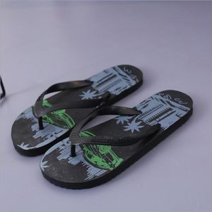 Kokospalm Mannen Flip-Flops Platte Flip-Flop Outdoor Strand Eva Pure Kleur Voor Vrouwen Non-slip Slippers