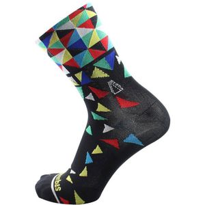 Cycling Socks 2022Simple Multicolor Sports Breathable Deodorant Men Women Bike Socks Calcetines Ciclismo
