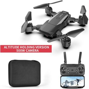 Rc Drone Wifi Fpv Camera 4K Hd Hoogte Hold Opvouwbare Drone Helicopter One-Key Terugkeer Rc Quadcopter Dron