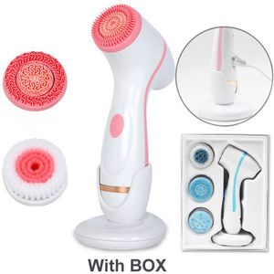 3 In 1 Elektrische Reiniging Borstel Sonische Roterende Reiniging Borstel Galvanische Facial Spa Systeem Diep Schoon En Verwijder Mee-eters