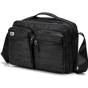 Acoki Mode Kantoor Tas Voor Mannen Boekentassen Waterdichte Handtas Ipad Tote Bag Multi Pocket Mannen Zakelijke Messenger Bags