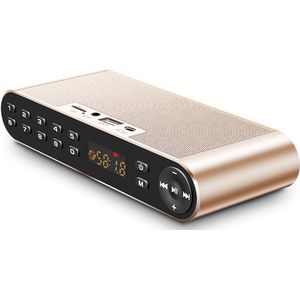 Toproad Hifi Bluetooth Speaker Draagbare Draadloze Super Bass Dual Luidsprekers Soundbar Met Mic Tf Fm Radio Usb Sound Box
