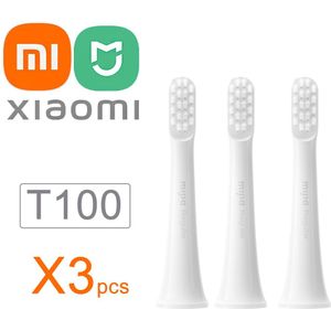 9 Pcs Xiaomi Opzetborstels T100 Mijia Vervanging Heads Elektrische Tandenborstel Mi Opzetborstels T100 Originele