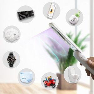 Licht Kleine Uvc 99.9% Desinfectie Zaklamp Ultraviolet Licht Usb Aaa Batterij Te Gebruiken Witte Kleur