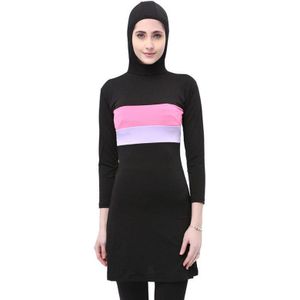 Yongsen Bescheiden Badpak Burkinis Moslim Badpak Muslimah Badmode Plus Size 2 Stuk Hijab Vrouwen Bescheiden Kleding