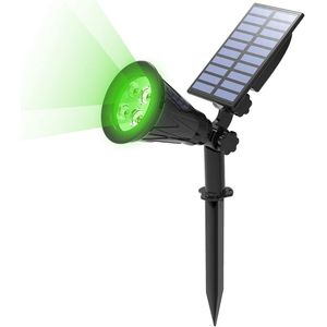 T-SUN Groene Led Zonne-verlichting Solar Spotlight Voor Tuin Decor Solar Outdoor Licht Waterdicht Solar Power Light Solar Wandlamp