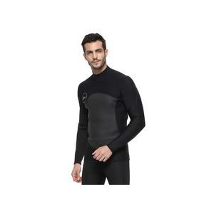 SBART Mannen 2 MM Neopreen Wetsuits Top Lange Mouw Jasje UV Bescherming Zwemmen Jumpsuit Shirt Windsurfen Smoothskin Jassen Wetsuits