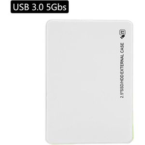 Portable 2.5 Inch USB3.0 Hdd Case Sata Naar Usb 3.0 Externe Harde Schijf Schijf Behuizing 5Gbps Ssd Harde Schijf case Hdd Box Behuizing
