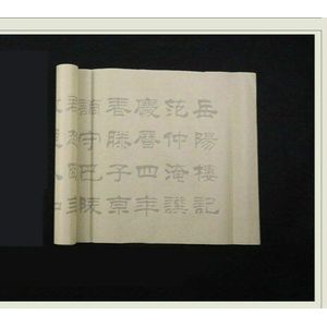 Chinese Borstelkalligrafie Praktijk Schrift Rijstpapier Schrift Volwassen Beginner Liu Bingsen Officiële Script Kalligrafie Copybooks