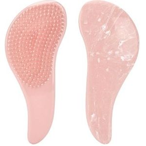 1Pcs Gemarmerd Zachte Kam Anti-Statische Borstel Handvat Verstrikken Detangling Kam Douche Massage Kam Salon Haar styling Tools