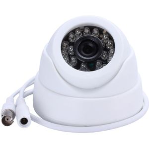 Hamrol Cctv Camera 1/3 &quot;Kleuren Cmos Real 700TVL Hoge Resolutie 24 Led Nightvison Indoor Dome Camera Analoge Security Camera
