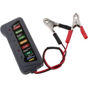 12V Auto Motorfietsen Batterij Load Tester Meter Analyzer Led Display