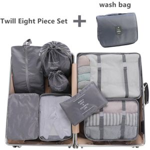 9 Stks/set Koffer Organiseren Opbergtas Draagbare Cosmetische Bag Kleding Ondergoed Schoenen Verpakking Set Reizen Make-Up Tas