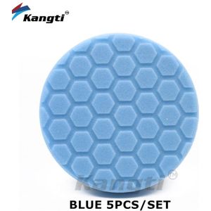 5 Inch Spons Polijsten Pad Kit Voor Auto Polijstmachine Thuis Diy Wassende Buffing Foam Pad