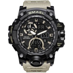 Top Horloges Mannen Smael Mannen Sport Horloge Dual Display Analoge Digitale Led Elektronische Horloges Часы