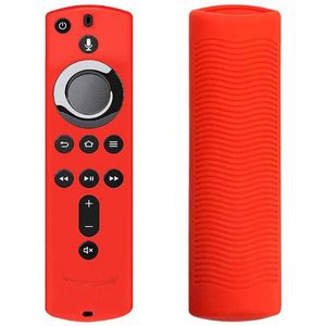 Afstandsbediening Case Beschermende Siliconen Case Voor Voor Fire Tv Stick 4K / Fire Tv (3rd Generatie)/Fire Tv Cube Afstandsbediening