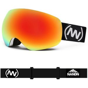 4-13 Jaar Oude Kinderen Ski Bril Anti-Fog Dubbele Lagen Skiën Masker Kids Sneeuw Bril Snowboarden Schaatsen skiën Goggles