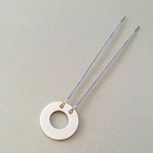 5Pcs Ringvormige Hoge Temperatuur Keramische Verwarming Plaat Mch Aluminiumoxide Verwarming Plaat Fai24-fai4MM Instant Elektrische Verwarming Plaat