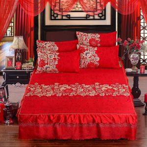 Bloemen Thuis Laken Katoen Rood Beddengoed Sprei Ademend Zacht En Comfortabel