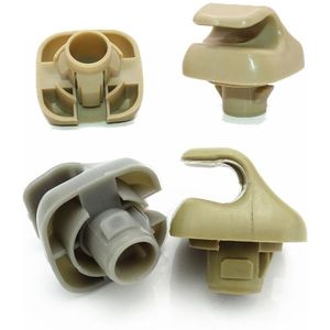 Genuine Sunvisor Holder Sunshade Antidazzele Visor Clips Fastener For HONDA CIVIC FA1 FD1 FD2 2006 Beige Ivory Gray Color