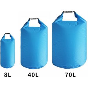 3 Delige Set 8L 40L 70L Waterdichte Tas Voor Zwemmen Rafting Kajakken Rivier Trekking Drijvende Zeilen Canoing Varen Dry Bag